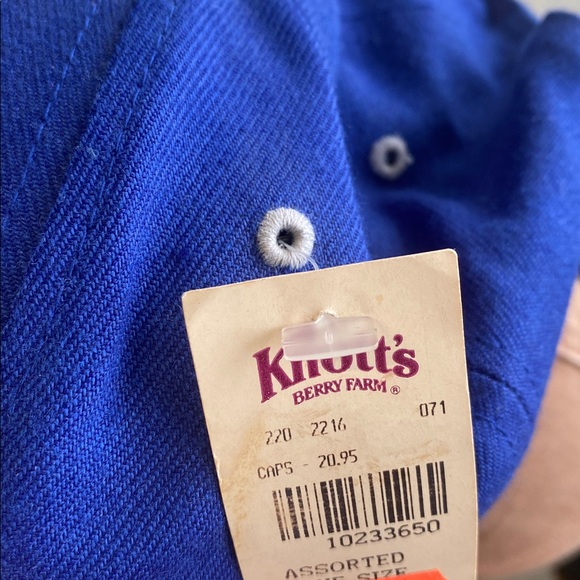 Blue Detroit Lions Cap Vintage New Old Stock NWT NFL - Picture 2 of 6